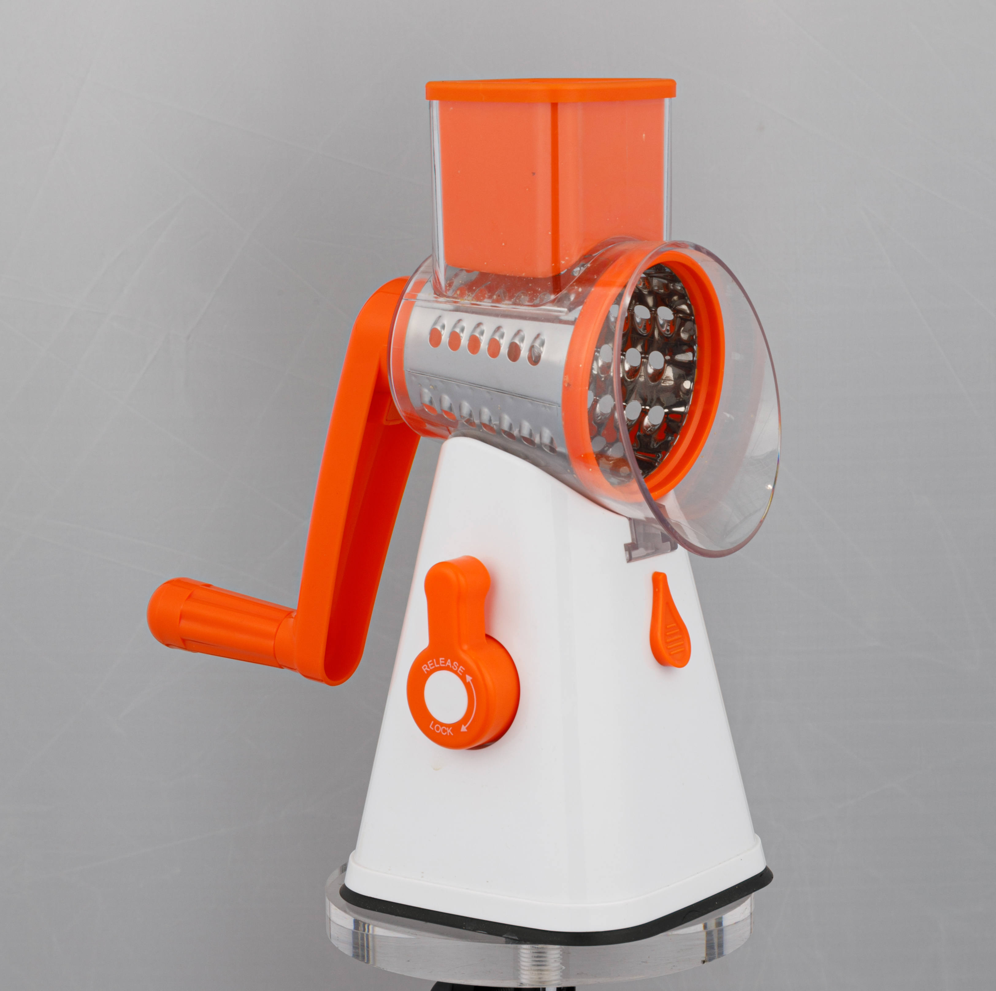 Ralador de tambor mecânico 3 em 1 fatiador de legumes